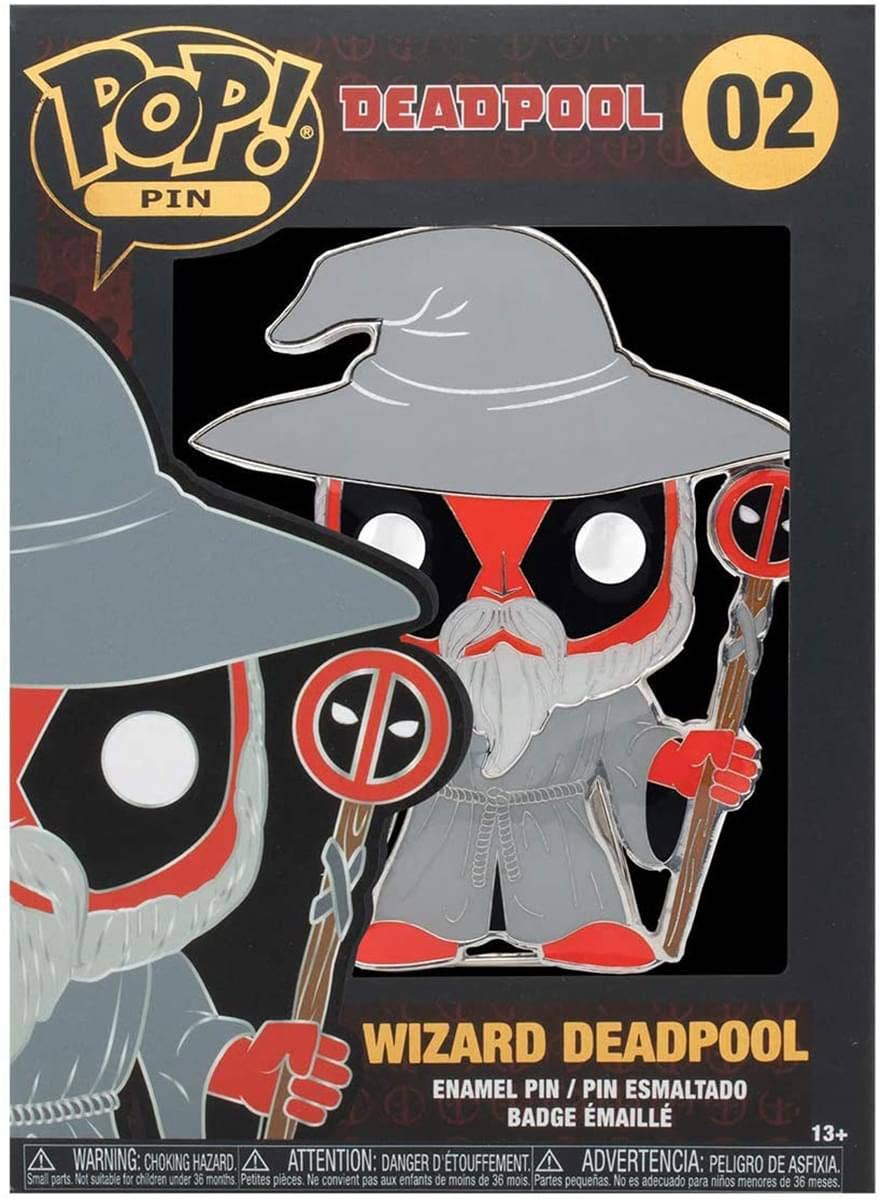 Funko POP! Pin: Wizard Deadpool #02