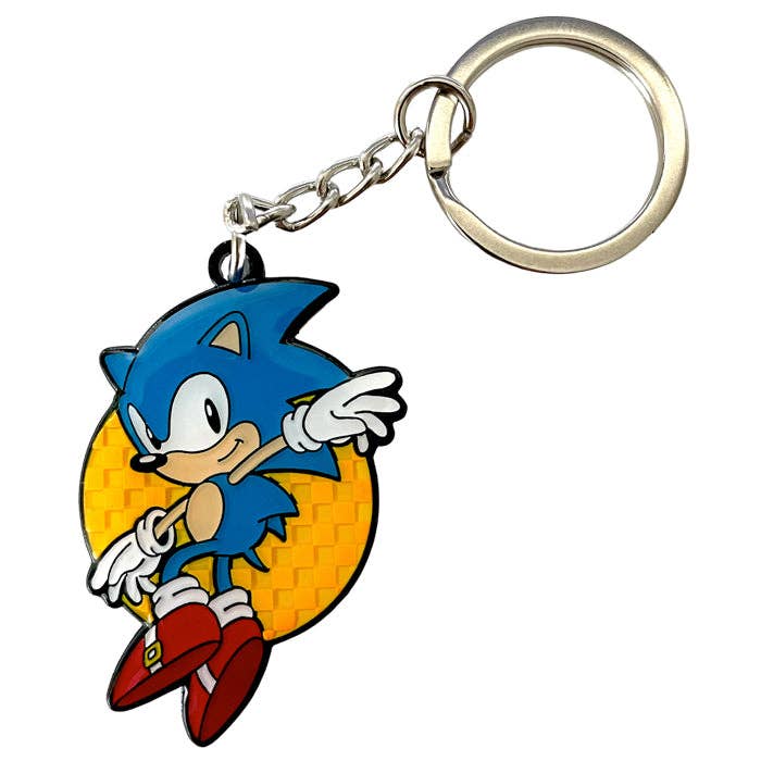 Leaping Sonic (Keychain Ver.) - Sonic the Hedgehog Keychain