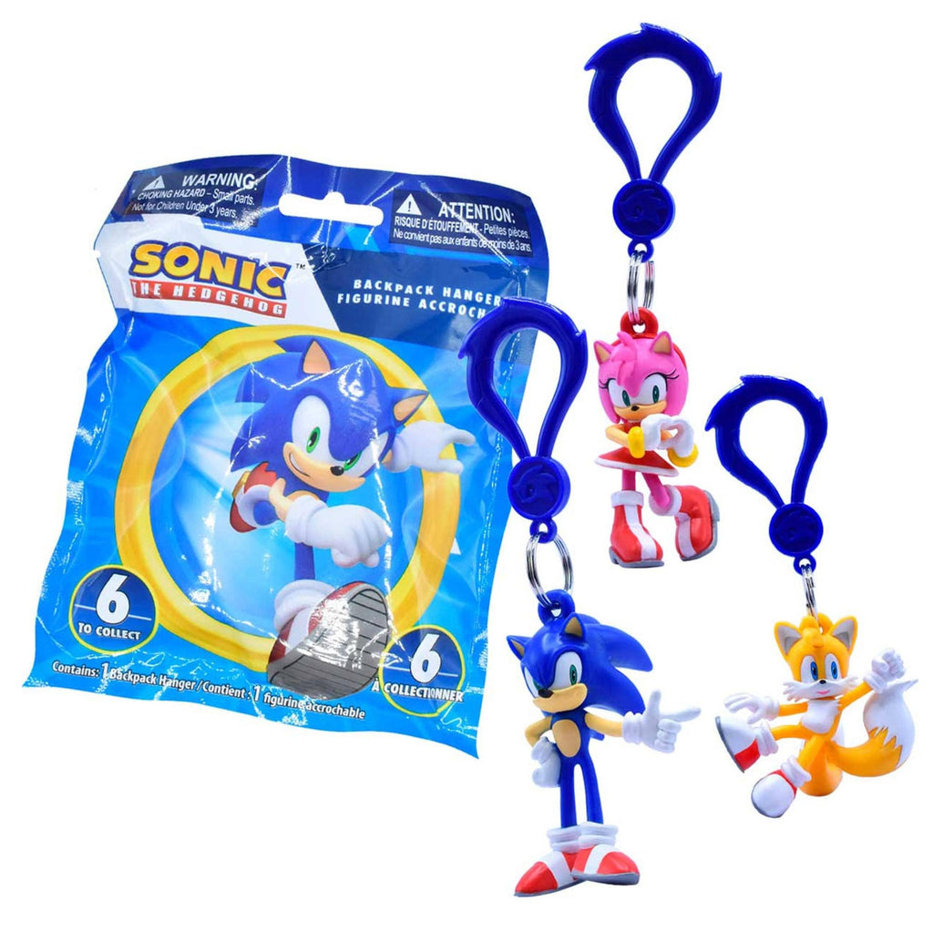 Sonic Series 3 Mystery Backpack Hanger | One Random