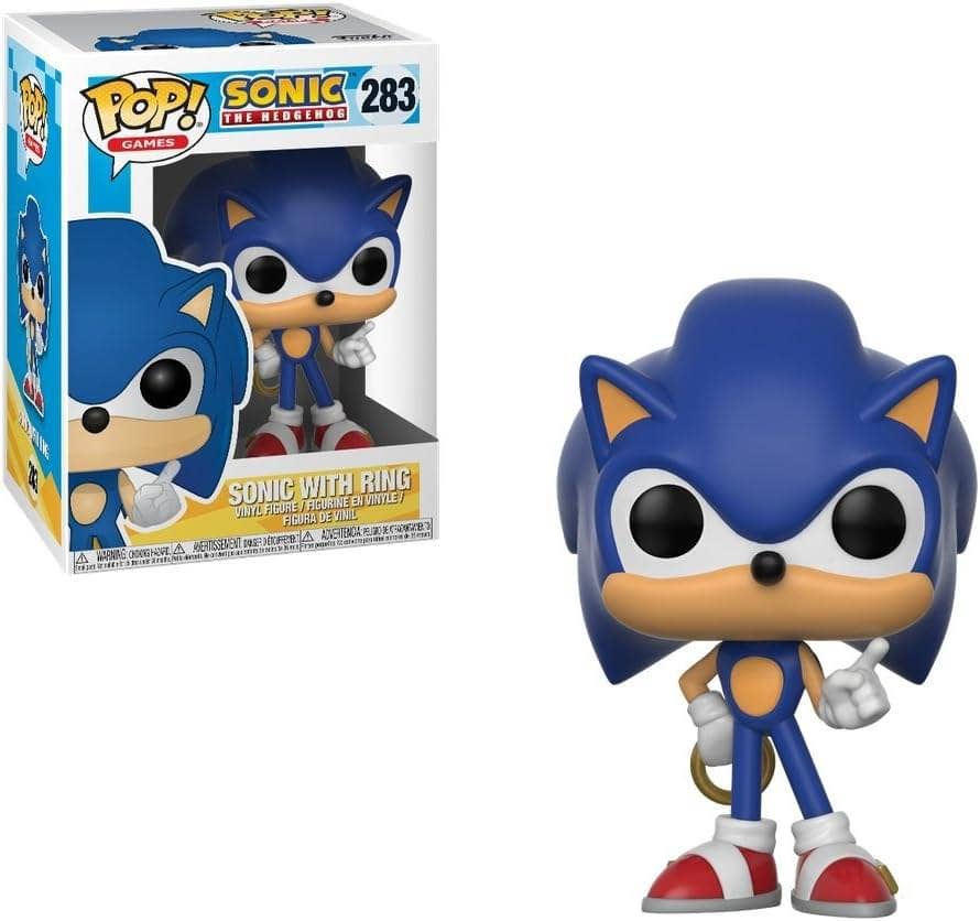Funko POP! Games: Sonic The Hedgehog Sonic with Ring #283