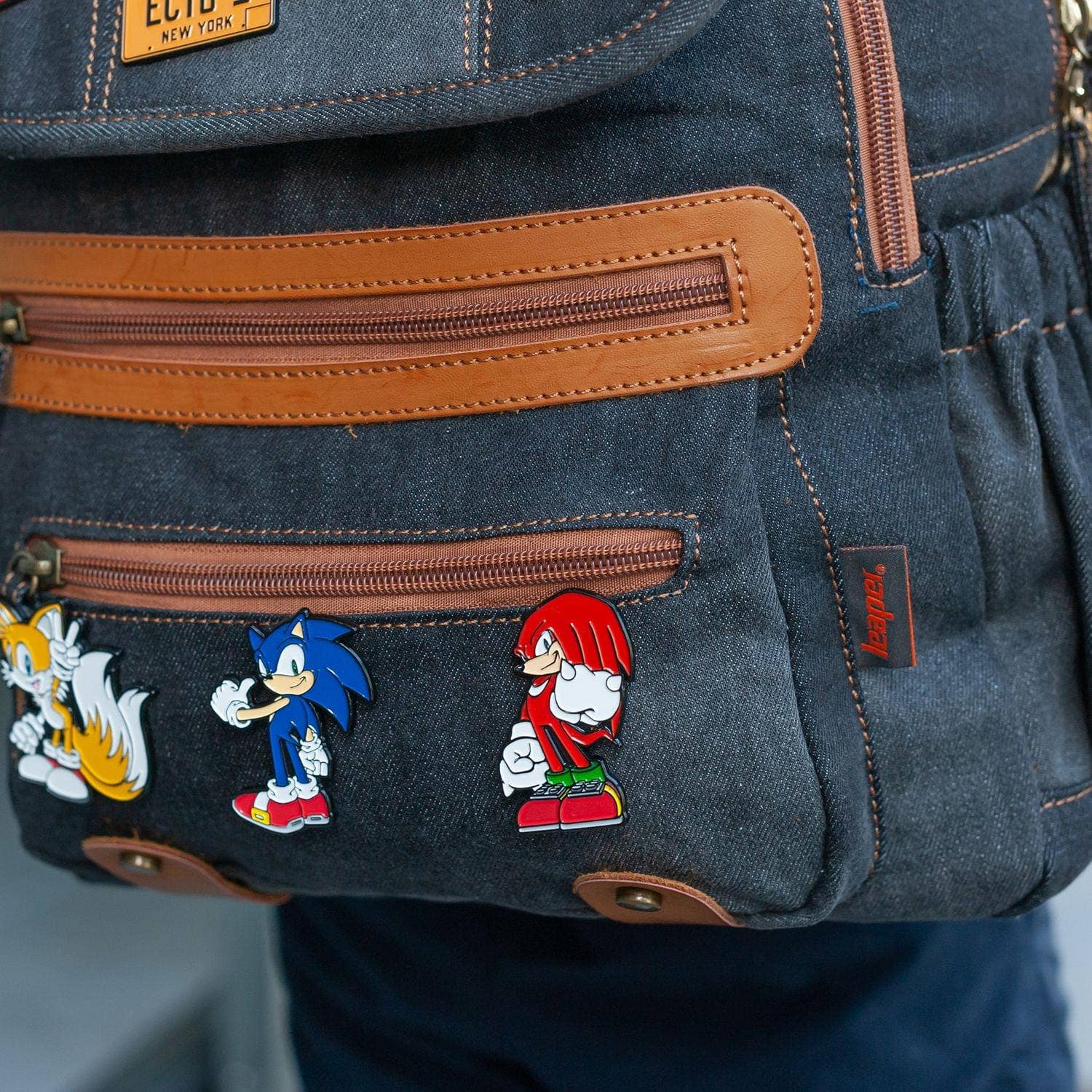 Sonic the Hedgehog Knuckles Enamel Collector Pin