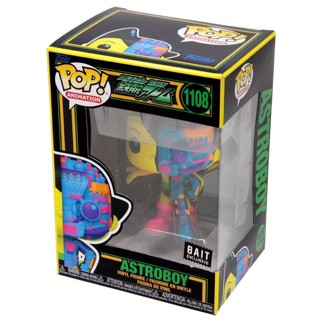 Funko POP! Astro Boy -Blacklight Bait Exclusive #1108